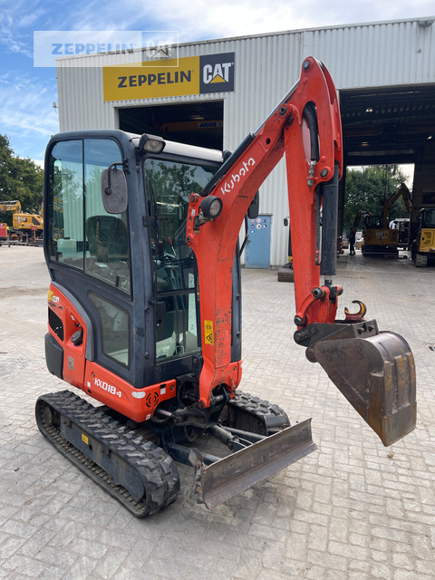Kubota KX018-4 - Мини багер: слика 1 Kubota KX018-4 - Мини багер: слика 1