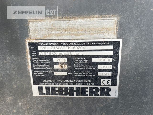 Liebherr A918 - Багер на тркала: слика 2 Liebherr A918 - Багер на тркала: слика 2