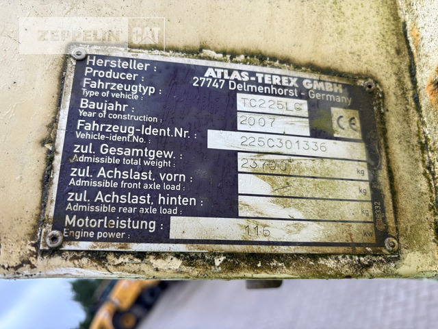 Terex TC225LC - Багер гасеничар: слика 3 Terex TC225LC - Багер гасеничар: слика 3