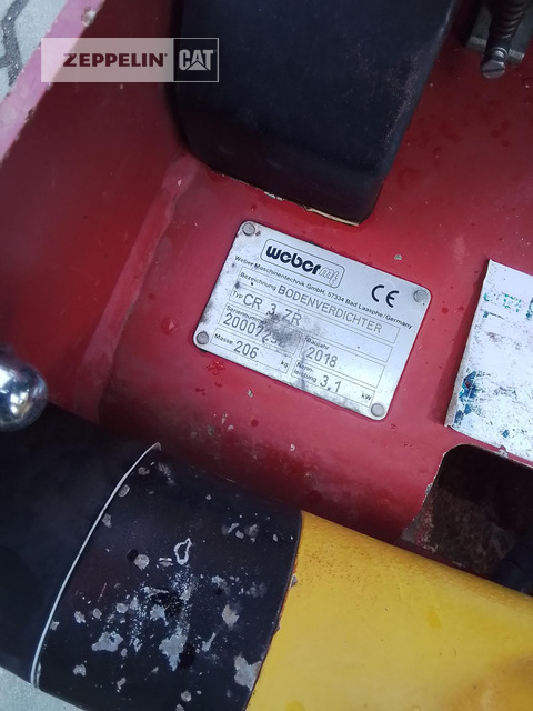 Weber CR-3 - Вибрациска плоча: слика 5 Weber CR-3 - Вибрациска плоча: слика 5