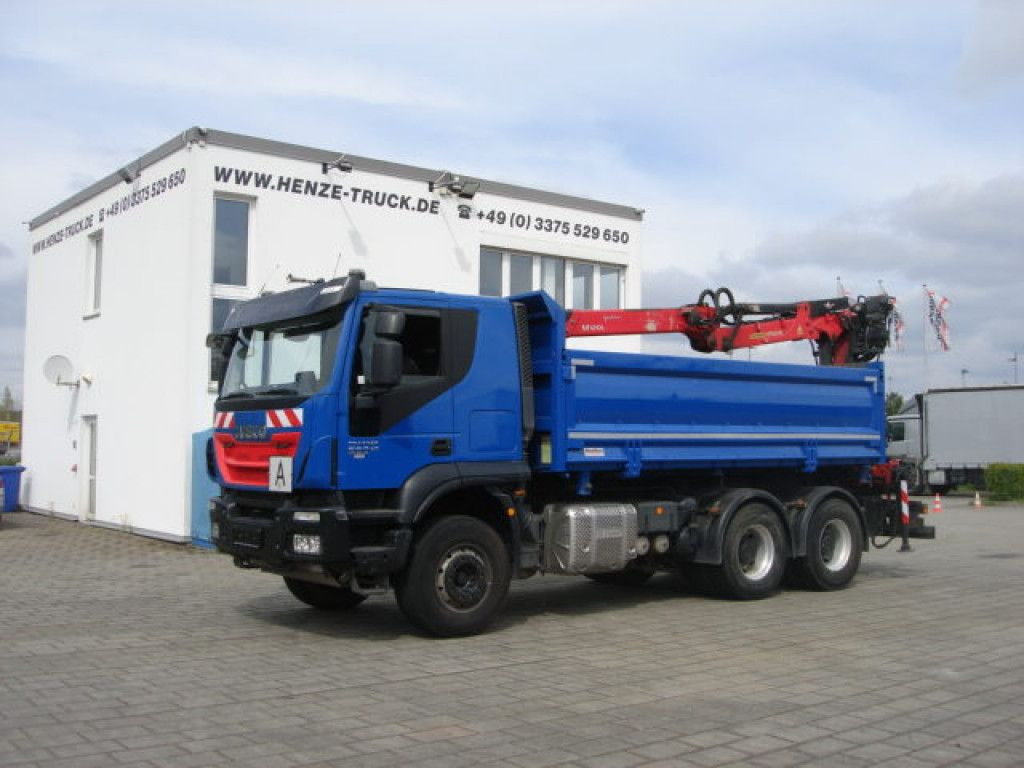 Iveco TRACKER 260T50 6x4 3-Achs Kipper Heckkran Espilo - Камион со кран, Кипер: слика 5 Iveco TRACKER 260T50 6x4 3-Achs Kipper Heckkran Espilo - Камион со кран, Кипер: слика 5