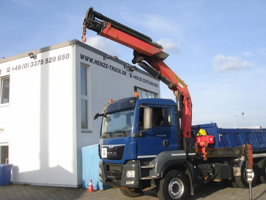 MAN TG-S 26.480 6x4 BL 3-Achs Kipper Kran Palf. PK 2 MAN TG-S 26.480 6x4 BL 3-Achs Kipper Kran Palf. PK 2 - Кипер, Камион со кран: слика 2 MAN TG-S 26.480 6x4 BL 3-Achs Kipper Kran Palf. PK 2 MAN TG-S 26.480 6x4 BL 3-Achs Kipper Kran Palf. PK 2 - Кипер, Камион со кран: слика 2
