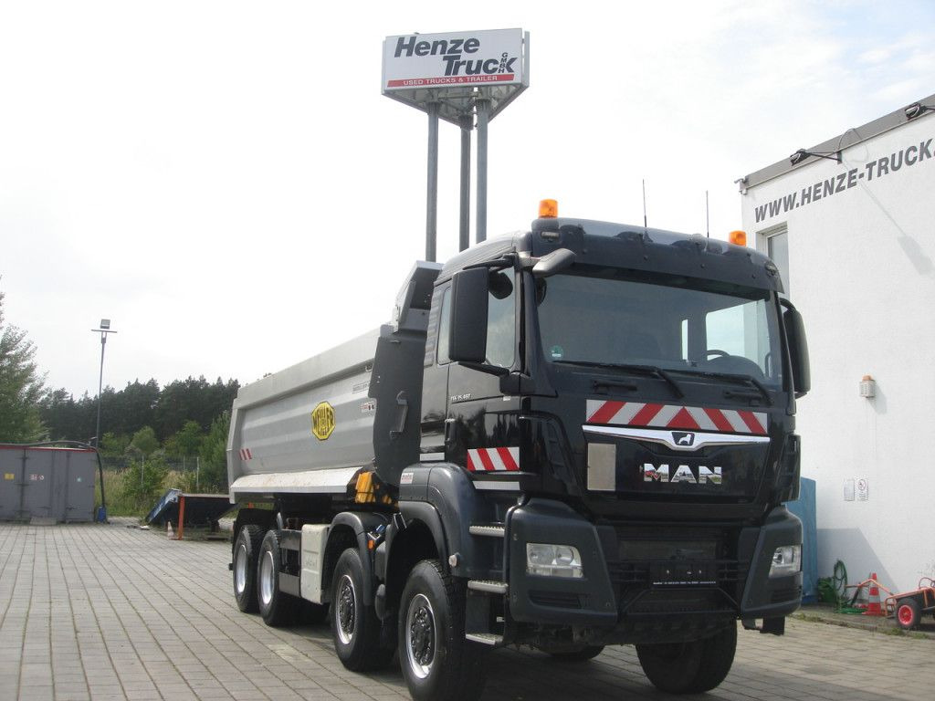 MAN TG-S 35.460 8x6 4 Achs Muldenkipper Meiller 18m³ - Камион за подигање контејнери: слика 2 MAN TG-S 35.460 8x6 4 Achs Muldenkipper Meiller 18m³ - Камион за подигање контејнери: слика 2