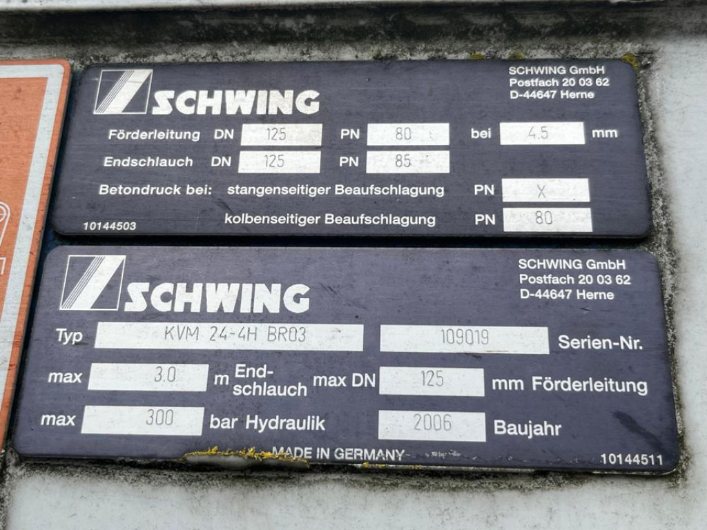 MERCEDES-BENZ Actros 2632 6x4 Betonpumpe Schwing 24m - Камион со бетонска пумпа: слика 3 MERCEDES-BENZ Actros 2632 6x4 Betonpumpe Schwing 24m - Камион со бетонска пумпа: слика 3