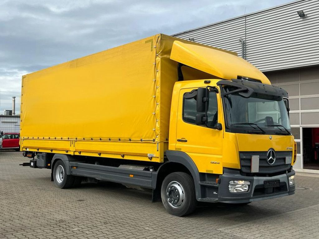 Mercedes-Benz Atego 1224 L Pritsche LBW - Камион со платформа: слика 2 Mercedes-Benz Atego 1224 L Pritsche LBW - Камион со платформа: слика 2