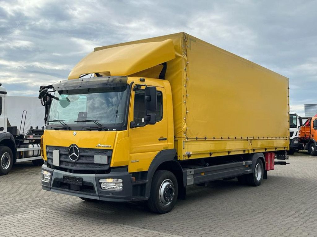 Mercedes-Benz Atego 1224 L Pritsche LBW LBW 1.5to - Камион со платформа: слика 1 Mercedes-Benz Atego 1224 L Pritsche LBW LBW 1.5to - Камион со платформа: слика 1