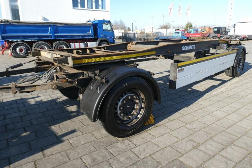Schmitz Cargobull Abrollcontainernanhänger ACF 18 Containeranhänge - Роло/ Подизач приколка: слика 1 Schmitz Cargobull Abrollcontainernanhänger ACF 18 Containeranhänge - Роло/ Подизач приколка: слика 1