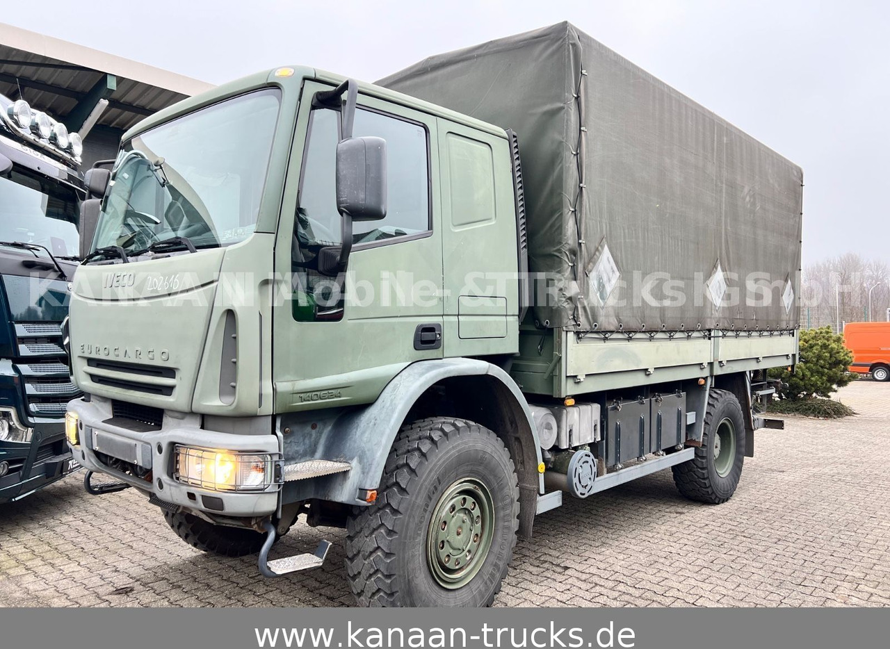 Iveco 140 E240 Eurocargo 4x4 Miltär Camper Expedition - Камион со церада: слика 2 Iveco 140 E240 Eurocargo 4x4 Miltär Camper Expedition - Камион со церада: слика 2