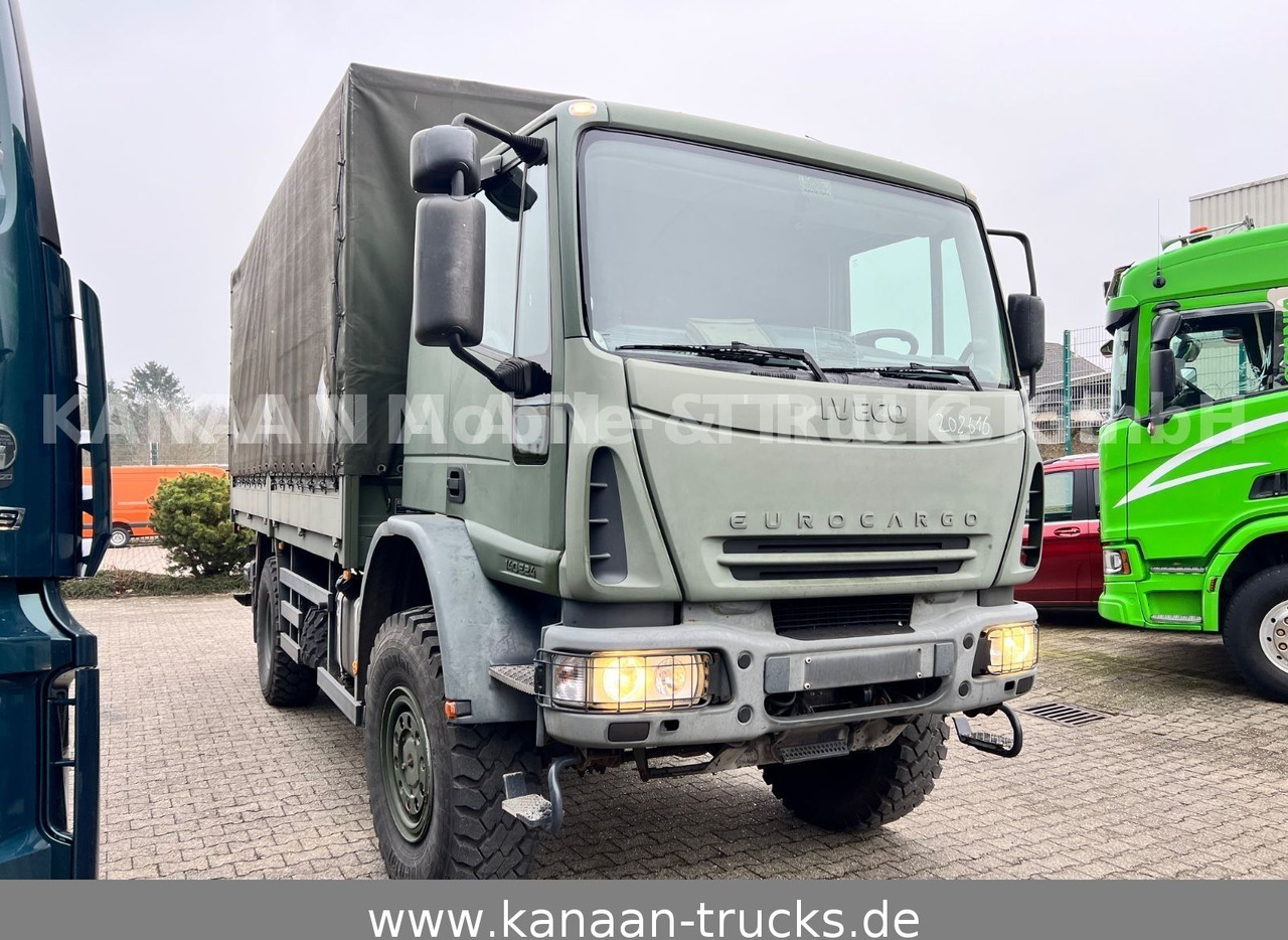 Iveco 140 E240 Eurocargo 4x4 Miltär Camper Expedition - Камион со церада: слика 1 Iveco 140 E240 Eurocargo 4x4 Miltär Camper Expedition - Камион со церада: слика 1