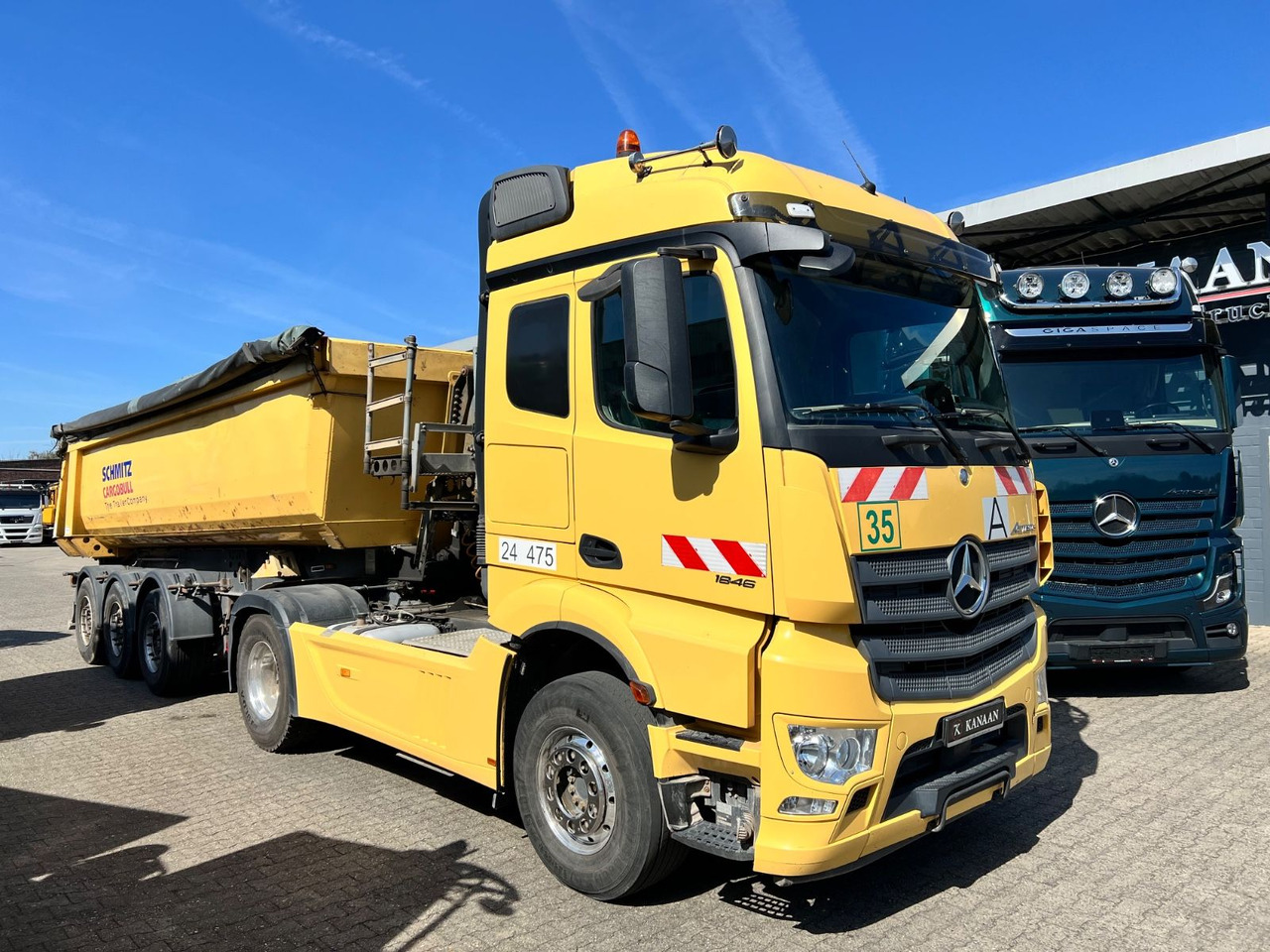Mercedes-Benz 1846 LS Actros L StreamSpace Hydraulik - Камион влекач: слика 1 Mercedes-Benz 1846 LS Actros L StreamSpace Hydraulik - Камион влекач: слика 1