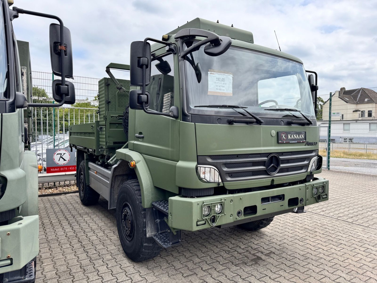 Mercedes-Benz 1018 Atego 4x4 Allrad  Camper - Комбе со отворен сандак: слика 1 Mercedes-Benz 1018 Atego 4x4 Allrad  Camper - Комбе со отворен сандак: слика 1
