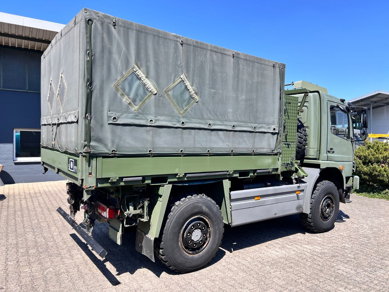 Mercedes-Benz 1018 Atego 4x4 Allrad Miltär Camper Expedition - Транспортер на контејнер/ Камион со променливо тело: слика 5 Mercedes-Benz 1018 Atego 4x4 Allrad Miltär Camper Expedition - Транспортер на контејнер/ Камион со променливо тело: слика 5