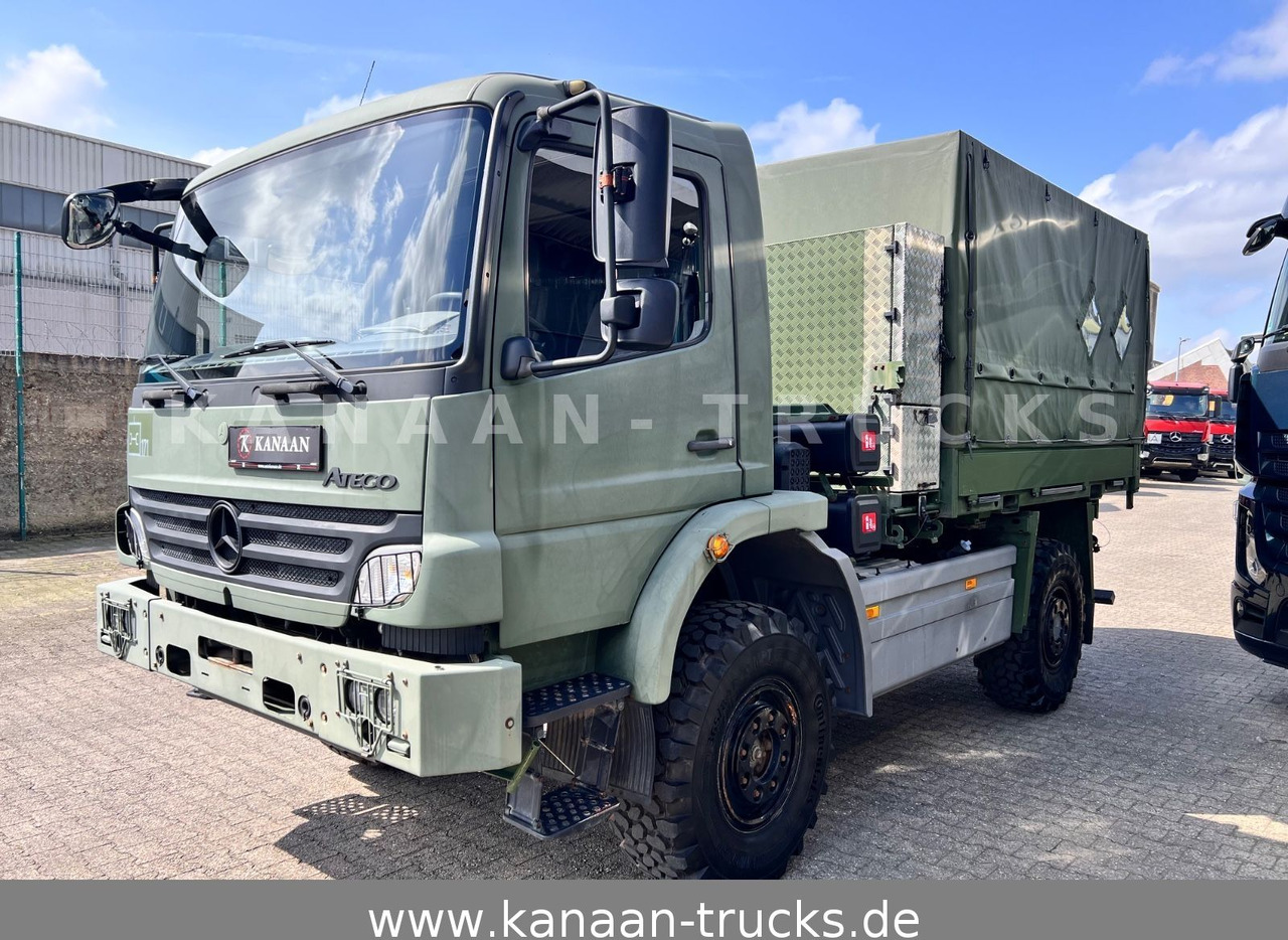 Mercedes-Benz 1018 Atego 4x4 Allrad Miltär Camper Expedition - Транспортер на контејнер/ Камион со променливо тело: слика 2 Mercedes-Benz 1018 Atego 4x4 Allrad Miltär Camper Expedition - Транспортер на контејнер/ Камион со променливо тело: слика 2