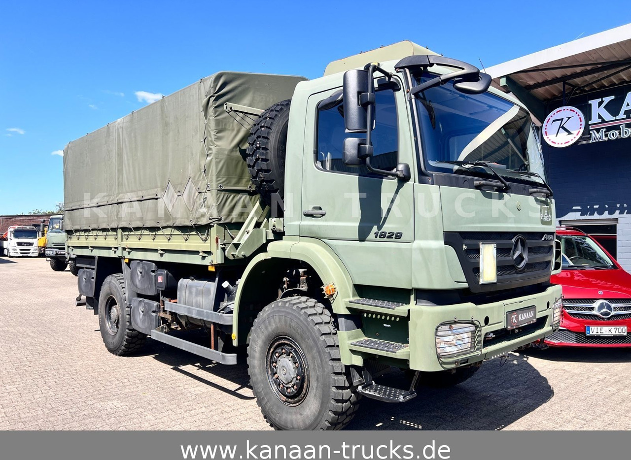 Mercedes-Benz 1829 A Axor 4x4 EX- 31 TKM Camper Expedi - Камион со церада: слика 2 Mercedes-Benz 1829 A Axor 4x4 EX- 31 TKM Camper Expedi - Камион со церада: слика 2