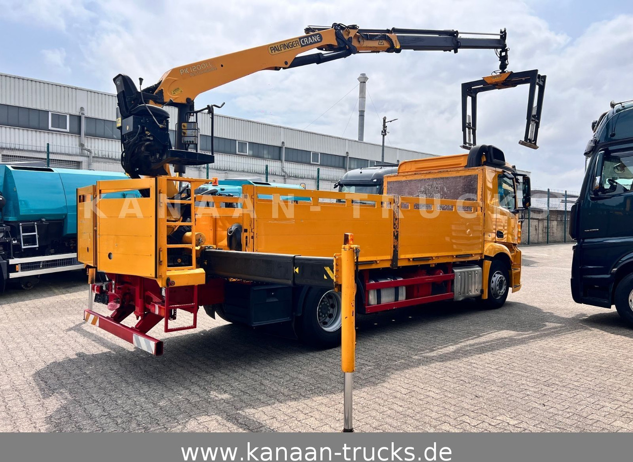 Mercedes-Benz 1845 Antos 4x2 Baustoffkran Palfinger 21001L - Камион со кран: слика 5 Mercedes-Benz 1845 Antos 4x2 Baustoffkran Palfinger 21001L - Камион со кран: слика 5