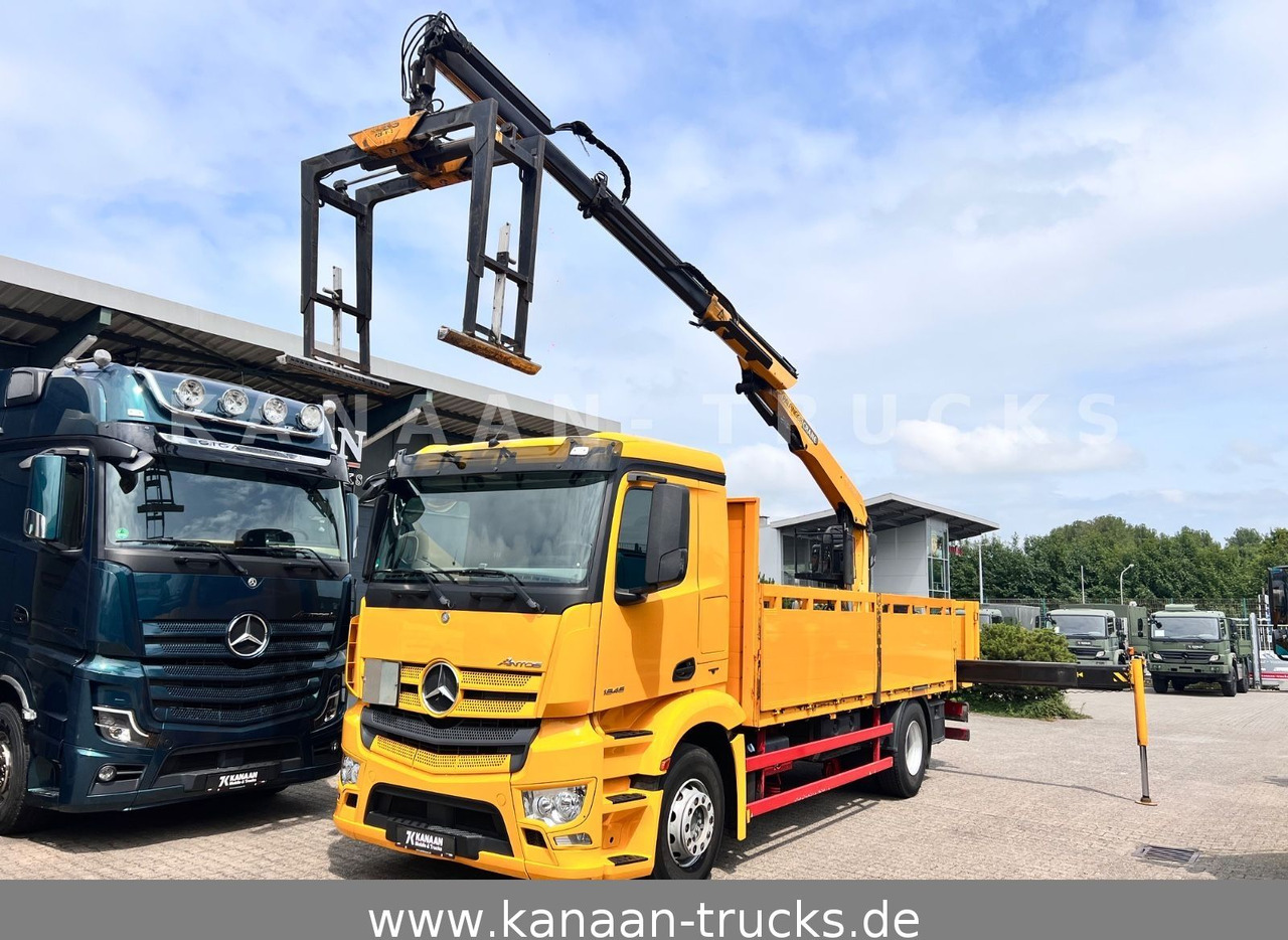 Mercedes-Benz 1845 Antos 4x2 Baustoffkran Palfinger 21001L - Камион со кран: слика 3 Mercedes-Benz 1845 Antos 4x2 Baustoffkran Palfinger 21001L - Камион со кран: слика 3
