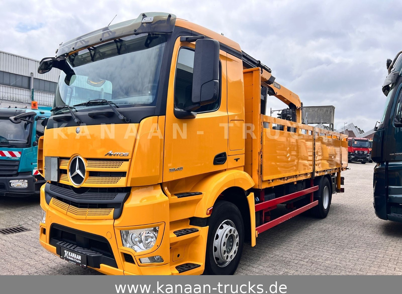 Mercedes-Benz 1845 Antos 4x2 Baustoffkran Palfinger 21001L - Камион со кран: слика 2 Mercedes-Benz 1845 Antos 4x2 Baustoffkran Palfinger 21001L - Камион со кран: слика 2