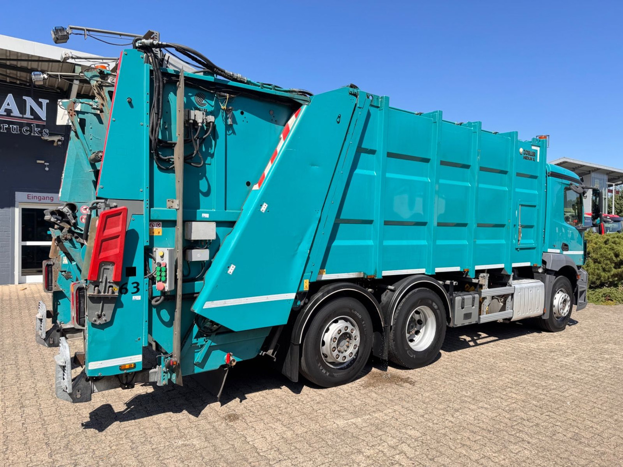 Mercedes-Benz 2533 Antos Müllwagen Zöller ATM bei 90Tkm - Камион за ѓубре: слика 3 Mercedes-Benz 2533 Antos Müllwagen Zöller ATM bei 90Tkm - Камион за ѓубре: слика 3
