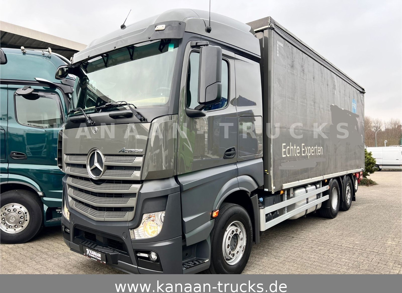 Mercedes-Benz 2548 Actros 6x2 Pritsche Moffet Mitnahme stapler - Камион со кран: слика 2 Mercedes-Benz 2548 Actros 6x2 Pritsche Moffet Mitnahme stapler - Камион со кран: слика 2