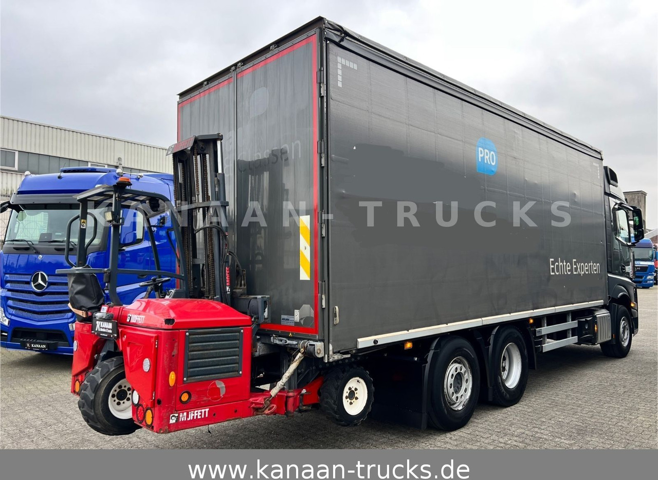 Mercedes-Benz 2548 Actros 6x2 Pritsche Moffet Mitnahme stapler - Камион со кран: слика 3 Mercedes-Benz 2548 Actros 6x2 Pritsche Moffet Mitnahme stapler - Камион со кран: слика 3