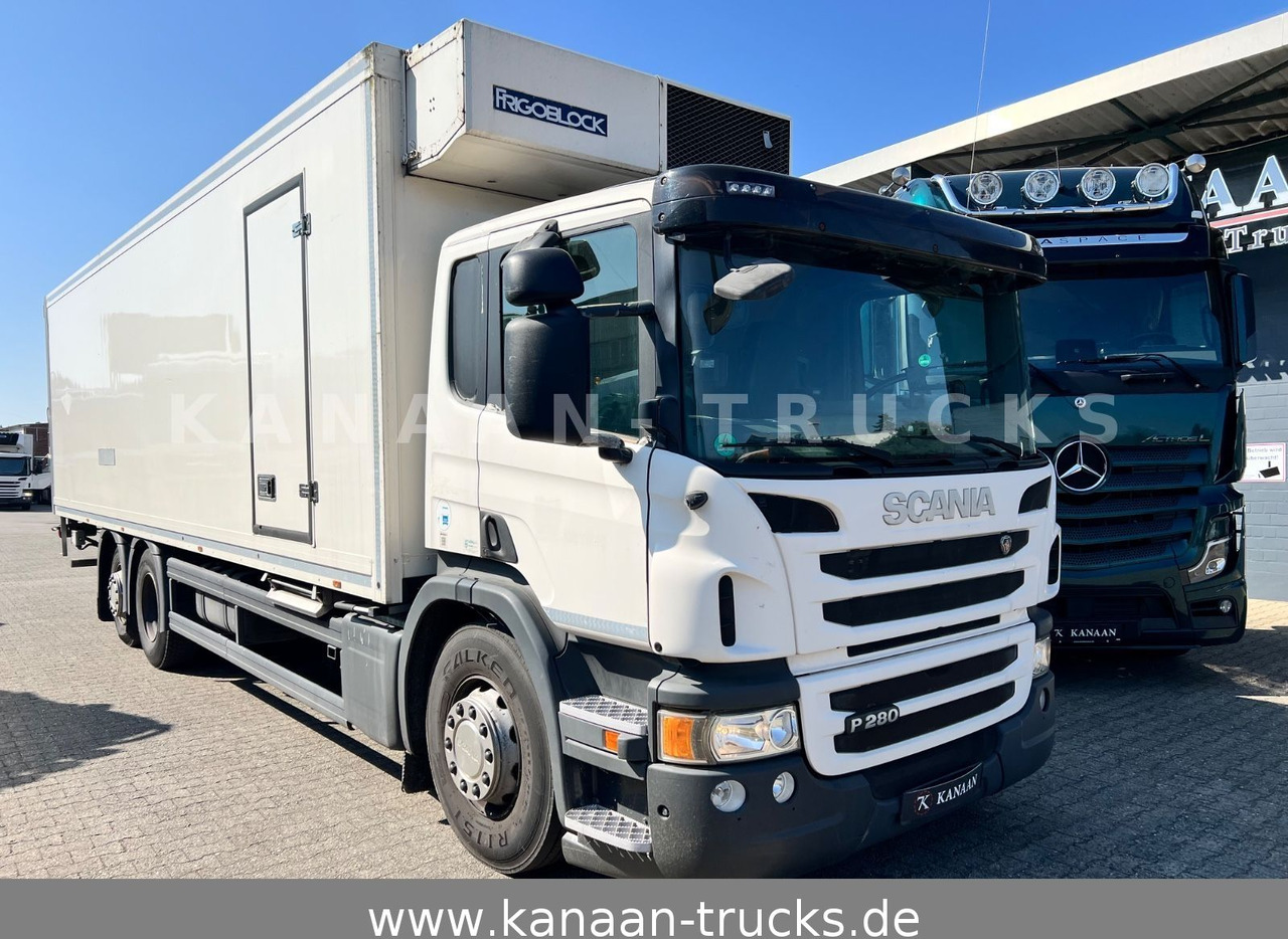 Scania P280 Kühlkoffer FRIGOBLOCK FK13 LBW E5 - Камион ладилник: слика 1 Scania P280 Kühlkoffer FRIGOBLOCK FK13 LBW E5 - Камион ладилник: слика 1