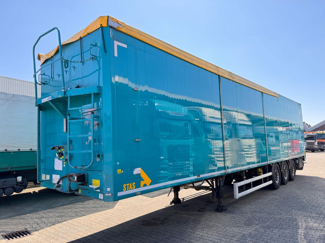 Stas S 300 ZX Walkingfloor Schubboden 2 x Vorhanden - Полуприколка со подвижен под за истовар: слика 4 Stas S 300 ZX Walkingfloor Schubboden 2 x Vorhanden - Полуприколка со подвижен под за истовар: слика 4