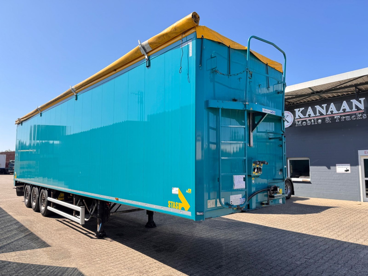 Stas S 300 ZX Walkingfloor Schubboden 2 x Vorhanden - Полуприколка со подвижен под за истовар: слика 2 Stas S 300 ZX Walkingfloor Schubboden 2 x Vorhanden - Полуприколка со подвижен под за истовар: слика 2