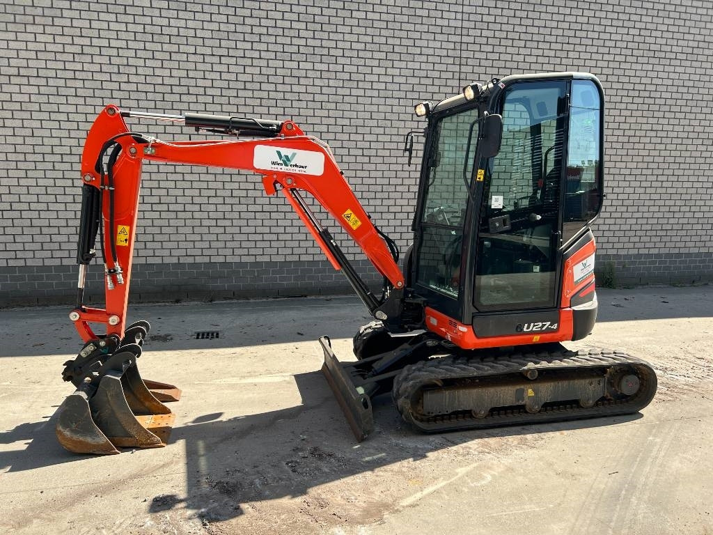 Kubota U 27-4 - Мини багер: слика 1 Kubota U 27-4 - Мини багер: слика 1