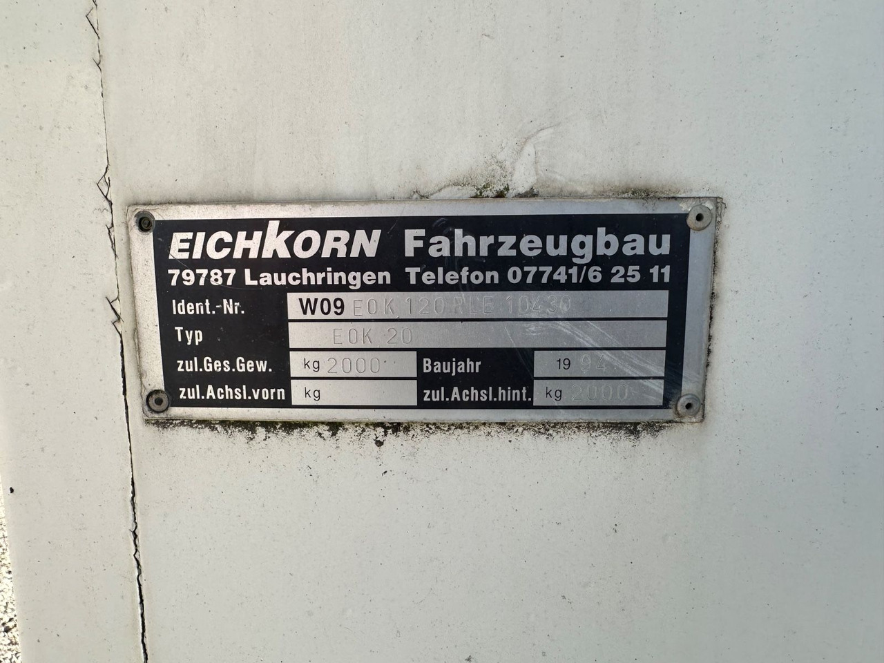 Eichkorn E0K20 Fahrradanhänger - Приколка сандучар: слика 4 Eichkorn E0K20 Fahrradanhänger - Приколка сандучар: слика 4
