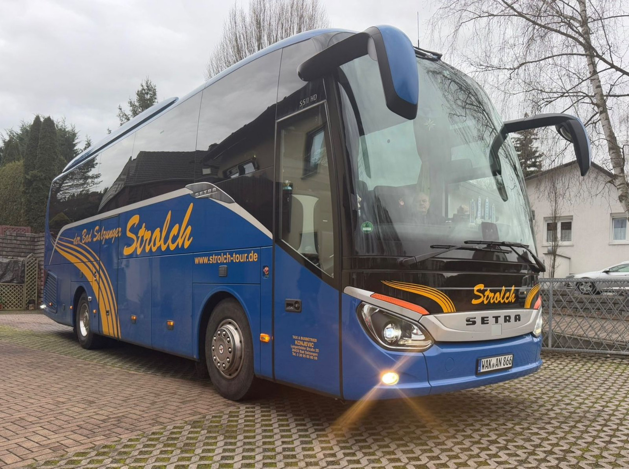 Setra S 511 HD (Küche*WC*DE-Bus*260.tKm) - Патнички вагон автобус: слика 2 Setra S 511 HD (Küche*WC*DE-Bus*260.tKm) - Патнички вагон автобус: слика 2