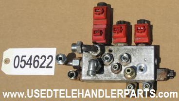 MERLO STEUERBLOCK SCHALTUNG/HANDBR. Nr. 054622 - Хидрауличен вентил за Телескопски ракувач: слика 1 MERLO STEUERBLOCK SCHALTUNG/HANDBR. Nr. 054622 - Хидрауличен вентил за Телескопски ракувач: слика 1